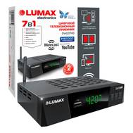 Ресивер цифровой LUMAX DV4207HD DVB-T2/WiFi/КИНОЗАЛ LUMAX, металл