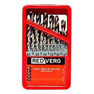 Набор сверл по металлу RedVerg 25 шт HSS-G, 1-13 мм(501051)