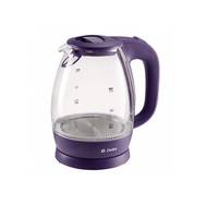 Чайник электрический DELTA DL-1203 стекло фиолетовый
