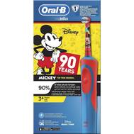 Электрическая зубная щетка ORAL-B Mickey Kids красный/синий