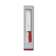 Нож кухонный VICTORINOX 6.8521.17B Santoku, 17 см, красный
