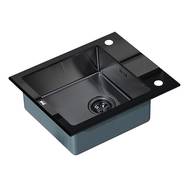 Мойка для кухни ZorG Sanitary GL-6051-BLACK