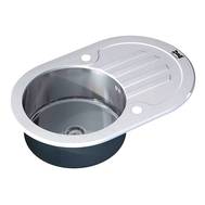 Мойка для кухни ZorG Sanitary GL-7851-OV-WHITE