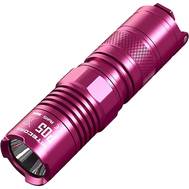 Фонарь аккумуляторный NITECORE P05 розовый лам.:светодиод. CR123/RCR123x1 (15580)