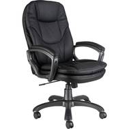 Офисное кресло БЮРОКРАТ Ch-868AXSN черный искусственная кожа (пластик темно-серый)