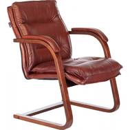Офисное кресло БЮРОКРАТ T-9927WALNUT-AV светло-коричневый Leather Eichel кожа