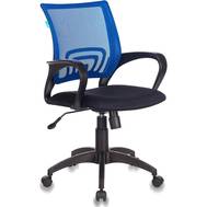 Офисное кресло БЮРОКРАТ CH-695N спинка сетка синий TW-05 сиденье черный TW-11 сетка/ткань