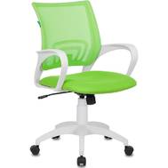 Офисное кресло БЮРОКРАТ CH-W695N салатовый TW-03A TW-18 сетка/ткань (пластик белый)