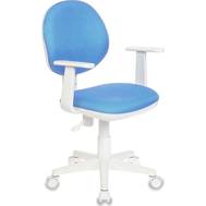Офисное кресло БЮРОКРАТ CH-W356AXSN голубой 15-107 (пластик белый)