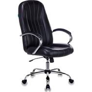 Офисное кресло БЮРОКРАТ T-898SL черный искусственная кожа крестовина хром