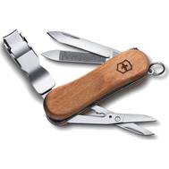 Нож перочинный VICTORINOX Nail Clip Wood 580 0.6461.63