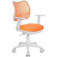 Офисное кресло БЮРОКРАТ Ch-W797 спинка сетка оранжевый сиденье оранжевый TW-96-1 сетка/ткань колеса 
