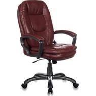 Офисное кресло БЮРОКРАТ Ch-868AXSN коричневый искусственная кожа (пластик темно-серый)