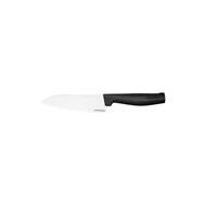 Нож кухонный FISKARS Hard Edge (1051749) стальной разделочный лезв.135мм прямая заточка черный