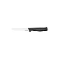 Нож кухонный FISKARS Hard Edge (1054947) стальной для томатов лезв.114мм серрейт. заточка черный