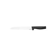 Нож кухонный FISKARS Hard Edge (1054945) стальной для хлеба лезв.218мм прямая заточка черный