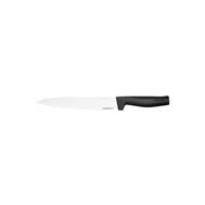 Нож кухонный FISKARS Hard Edge (1051760) стальной разделочный лезв.216мм прямая заточка черный