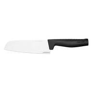 Нож кухонный FISKARS Hard Edge (1051761) стальной сантоку лезв.161мм прямая заточка черный