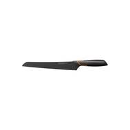 Нож кухонный FISKARS Edge (1003093) стальной для хлеба лезв.230мм серрейт. заточка черный/оранжевый