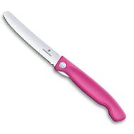 Нож кухонный VICTORINOX складной 6.7836.F5B лезвие 11 см роз