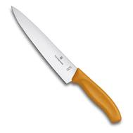 Нож кухонный VICTORINOX 6.8006.19L9B лезвие 19 см оранжевый