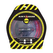 Система акустическая ART SOUND ACCESSORIES APK84 установочный набор 8 AWG 4-кан усилитель до 825 Ват
