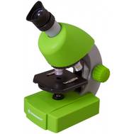 Микроскоп BRESSER Junior 70124 монокуляр 40-640x на 3 объектива зеленый