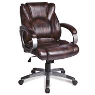Офисное кресло BRABIX Eldorado EX-504, экокожа, коричневое