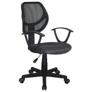 Офисное кресло BRABIX Flip MG-305, ткань TW, серое/черное