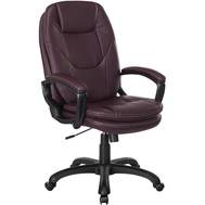 Офисное кресло BRABIX Trend EX-568, экокожа, коричневое