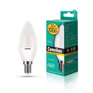 Светильник светодиодный CAMELION LED12-C35/830/E14