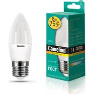 Комплект светодиодных лампочек CAMELION LED8-C35/830/E27/10шт