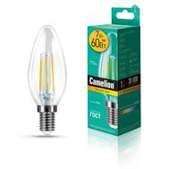 Комплект светодиодных лампочек CAMELION LED7-C35-FL/830/E14/10шт