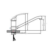 Смеситель для кухни РМС SL85-004FBS-25