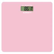 Весы напольные SCARLETT SC-BS33E041 розовый