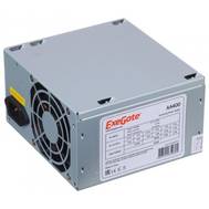 Блок питания EXEGATE 400W AAA400, ATX, 8cm fan, 24p+4p, 2*SATA, 1*IDE (ES259590RUS)