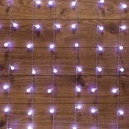 Гирлянда Neon-Night "Светодиодный Дождь" 1,5*1,5 м, с насадками шарики, прозрачный провод, 235-045