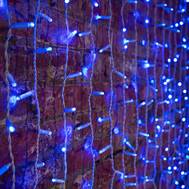 Гирлянда Neon-Night "Светодиодный Дождь" 2х1,5м, постоянное свечение, диоды СИНИЕ 235-113
