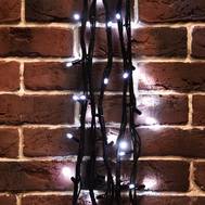 Гирлянда Neon-Night "Твинкл Лайт" 20 м, черный КАУЧУК, 240 диодов, цвет белый 303-325
