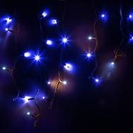 Гирлянда Neon-Night "Айсикл" (бахрома) светодиодный, 4,0 х 0,6 м, с эффектом мерцания, черный провод