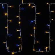 Гирлянда Neon-Night "Нить" (дюраплей) 20м, с эффектом мерцания, белый каучук, 230В, цвет Жёлтый 315-