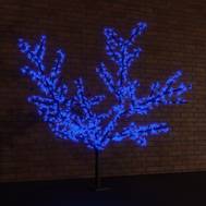 Гирлянда светодиодная Neon-Night "Сакура", высота 1,5м, диаметр кроны 1,8м, синие светодиоды, IP 65,