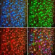 Гирлянда Neon-Night «Светодиодный дождь» 2х3 м, прозрачный провод, 230 В, диоды RGB, 600 LED-свечени
