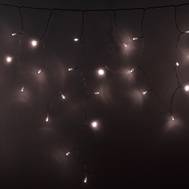 Гирлянда Neon-Night "Айсикл" (бахрома) светодиодный, 2,4 х 0,6 м, прозрачный провод, 230 В, диоды ТЕ