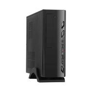 Корпус системного блока EXEGATE EX268697RUS MiniITX MI-208 Black, miniITX/mATX, <без БП>, 2*USB, Au