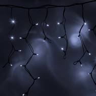Гирлянда Neon-Night «Айсикл» (бахрома) светодиодный, 5,6 х 0,9 м, черный провод "КАУЧУК", 230 В, дио