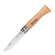Нож OPINEL №6, углеродистая сталь, рукоять из дерева бука