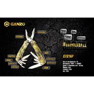 Многофункциональный инструмент Ganzo G2016-P