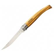 Нож кухонный OPINEL №10, нержавеющая сталь, рукоять оливковое дерево