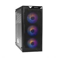 Корпус системного блока EXEGATE Miditower EVO-5001-NPX700 (ATX, 2*USB+1*USB3.0, HD аудио, черный, 3 